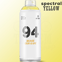 Краска полупрозрачная MTN (Montana Colors) 94, 400 мл Аэрозоль Spectral Ethereal Yellow