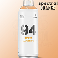 Краска полупрозрачная MTN (Montana Colors) 94, 400 мл Аэрозоль Spectral Calima Orange