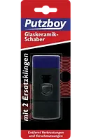 Poliboy Glaskeramik-Schaber - Скребок для удаления загрязнений из стеклянных и керамических поверхностей, 1 шт