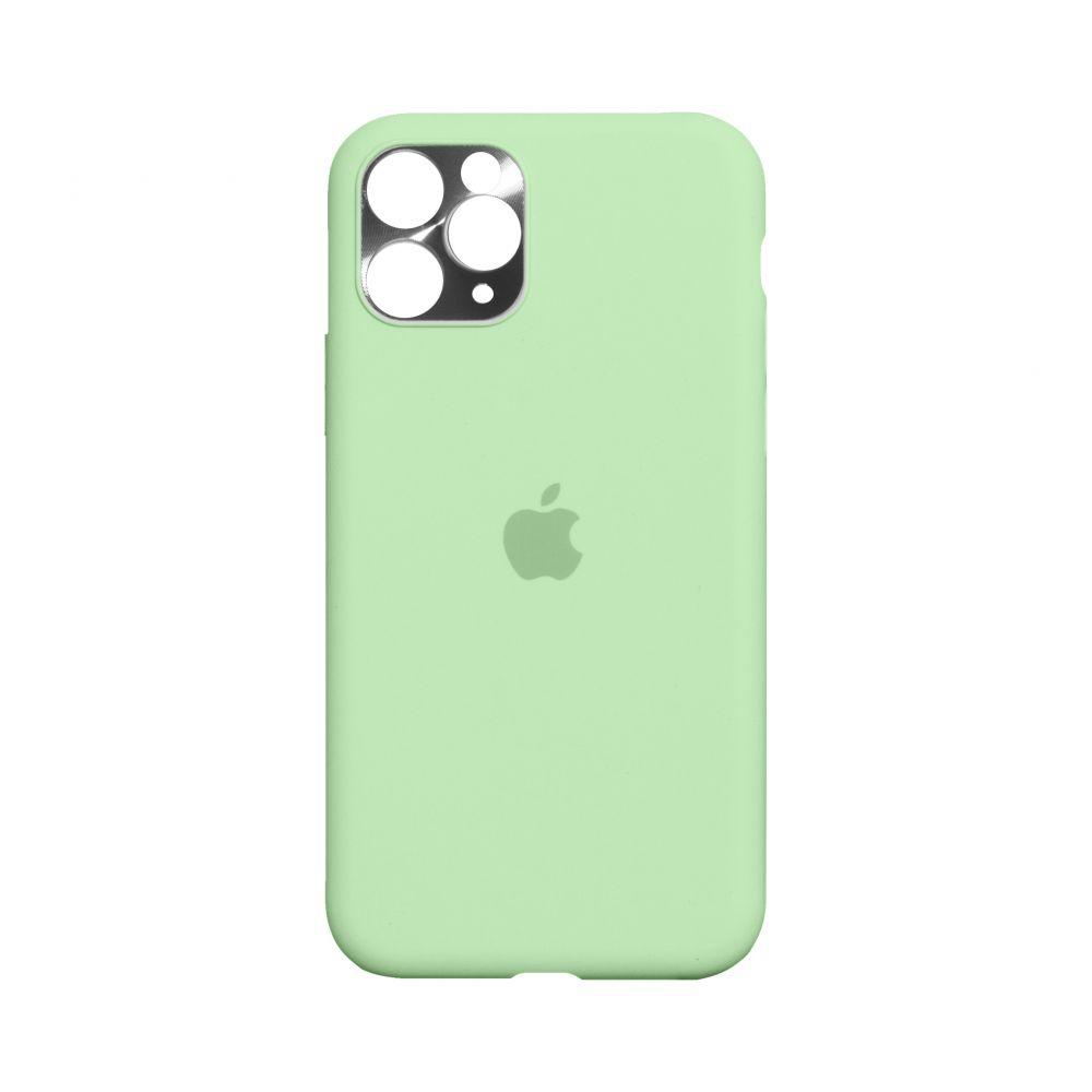 Силіконовий чохол Original Camframe Color для iPhone 11 Pro М'ятний, фото 1