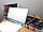 Набор для творчества Аква краски, фломастеры, карандаши, в чемодане 40,5-27-6 см, фото 4