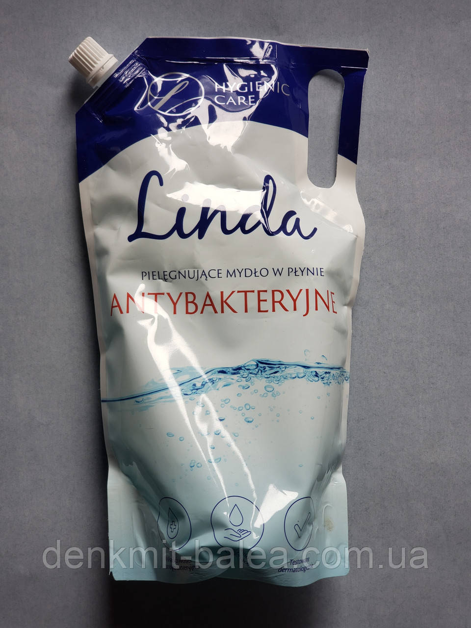Рідке мило з екстрактом Антибактеріальне Linda Creme Seife 1000 мл.