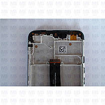 Дисплей Xiaomi Redmi 9A/Redmi 9C/Poco C3 із сенсором і рамкою, чорний (оригінальні комплектуючі), фото 3