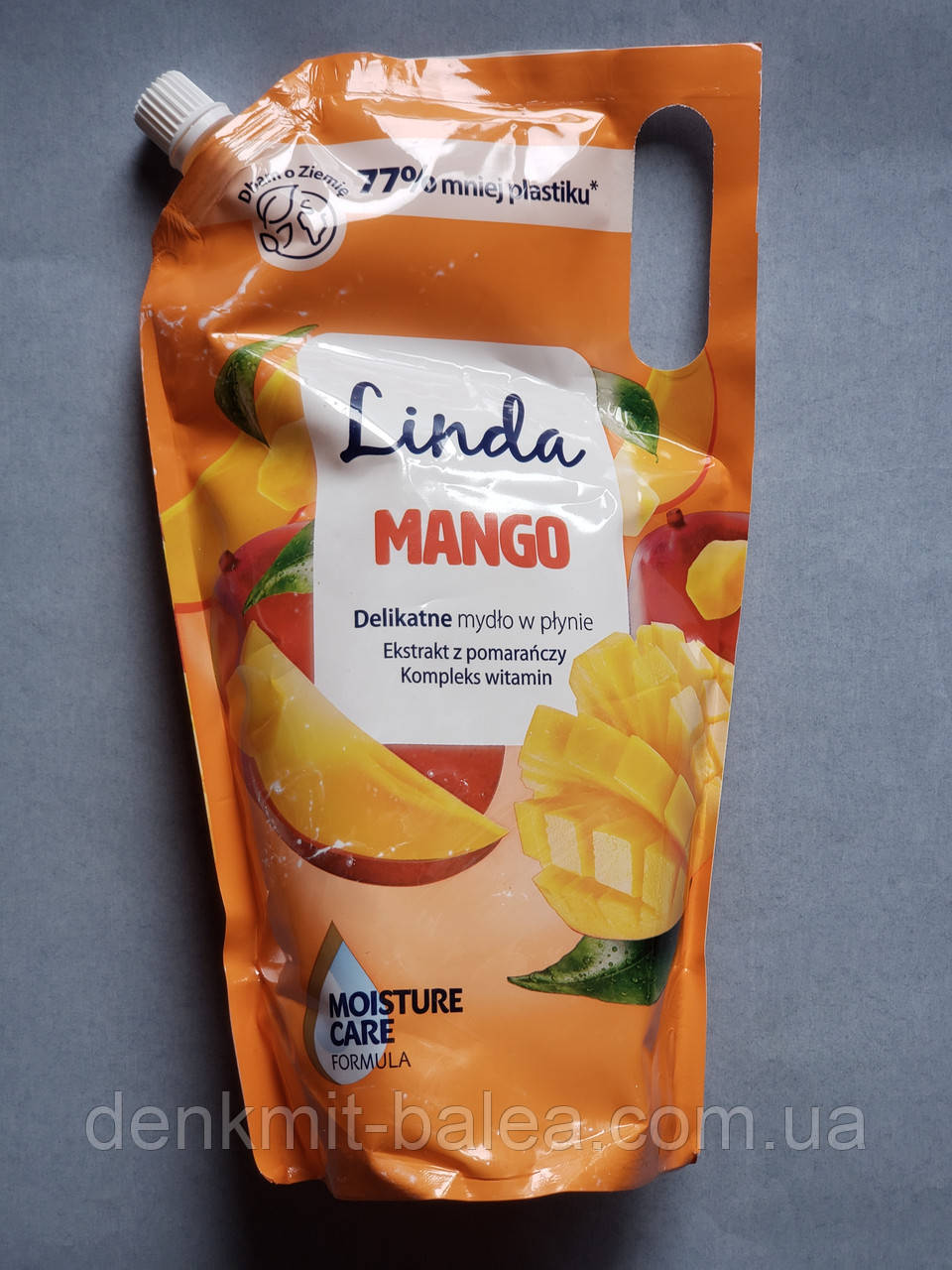 Рідке мило для чутливої шкіри з екстрактом манго Linda Mango 1000 мл.