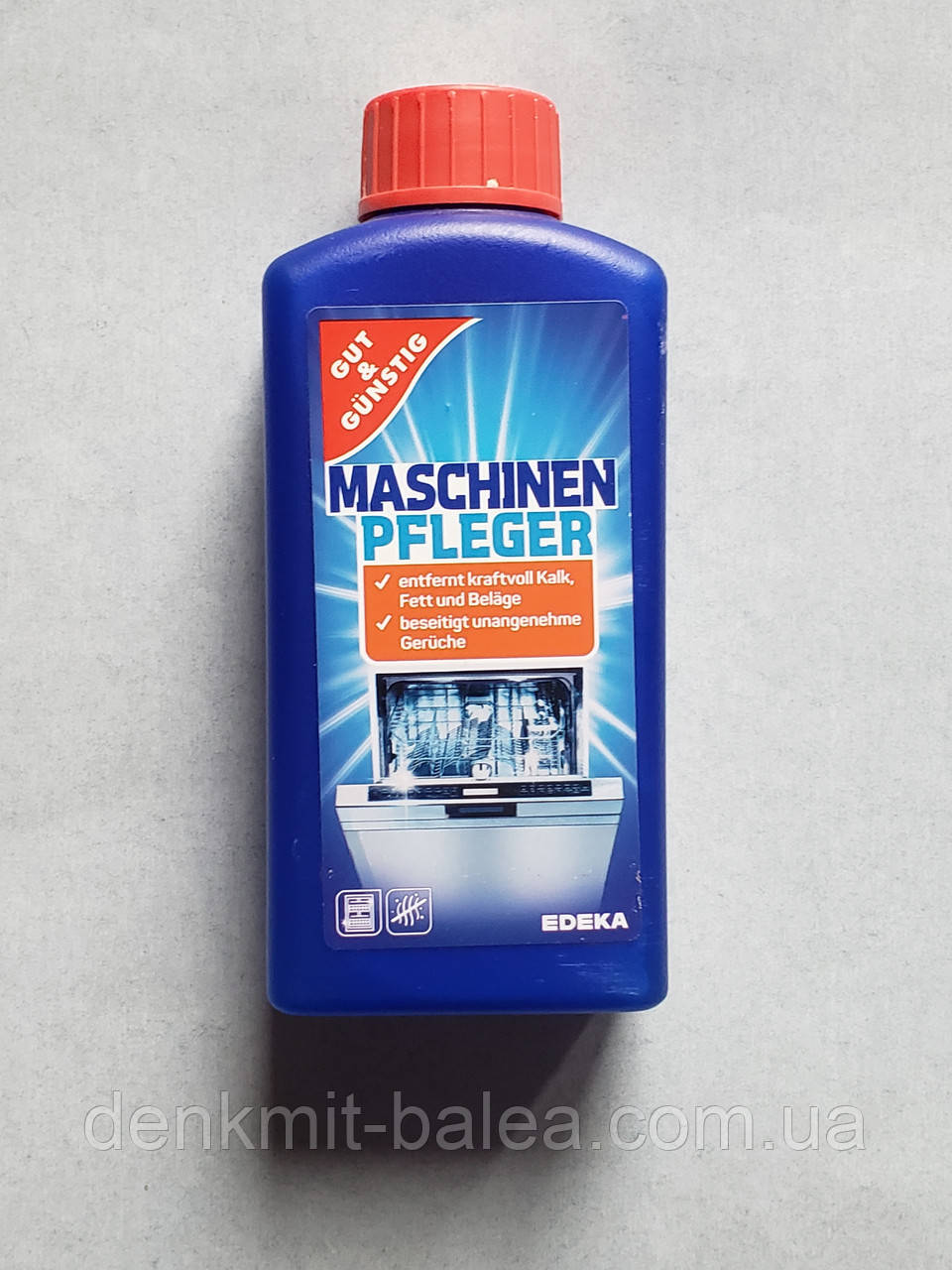 Жидкость для удаления жира и известковой накипи в посудомоечных машинах G&G Maschinenpfleger 250 мл. - фото 2 - id-p1760046410