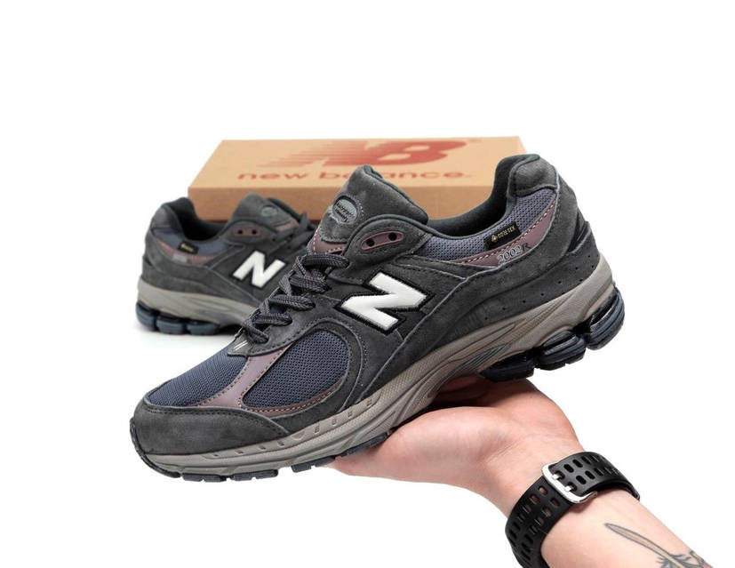 Чоловічі кросівки New Balance 2002R Gore-Tex Dark Grey Beige