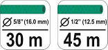 КАТУШКА ДЛЯ ШЛАНГА FLO 5/8"-30 М 1/2"-45 М, фото 3