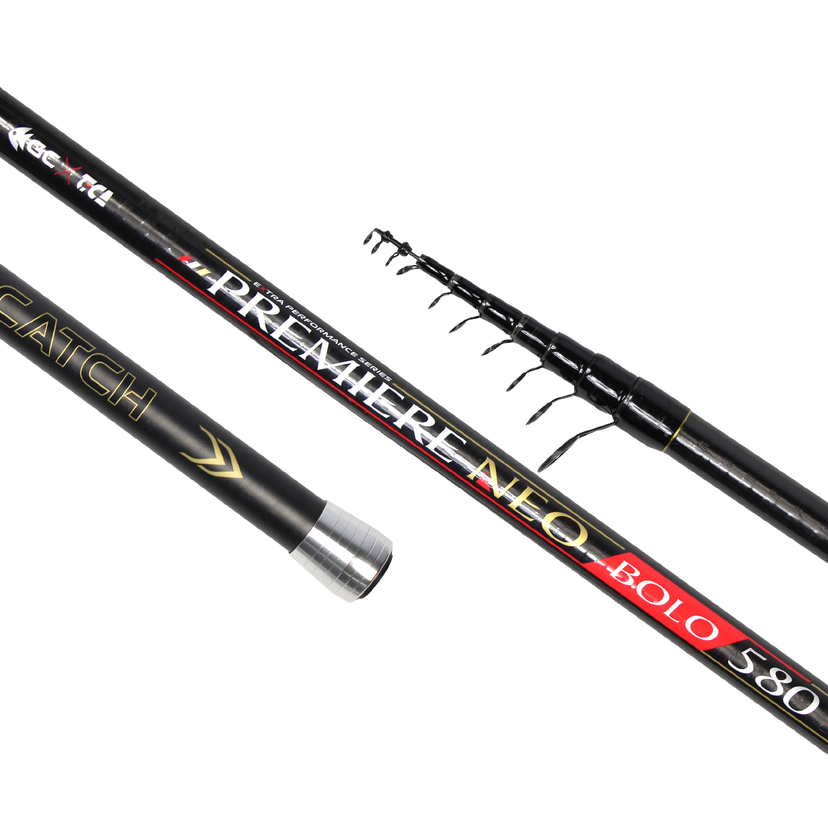 Болонське вудлище GC × Tica Premiere NEO bolo 4.80м 30-100гр, вудилище з/к для бокового кивку