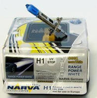 Галогенка H1 NARVA 12V/55W 48641 RANGE POWER WHITE (пара) - Топ Продаж!