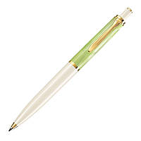 Ручка шариковая Pelikan Classic Pastel-Green К200, корпус белый с салатовым