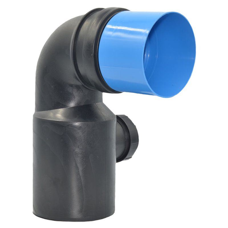 Колено 90° для подключения инсталляции DN90 к канализации DN100 с ...