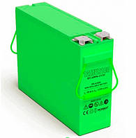 Аккумулятор гелевый Terminal Frontal VRLA AGM Battery Monbat 12MVR100 12v 100Ач (Зелёный) АКБ