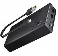 Внешний аккумулятор Power Bank Green Cell GC PowerPlay20 20000mAh с быстрой зарядкой 2x павербанк