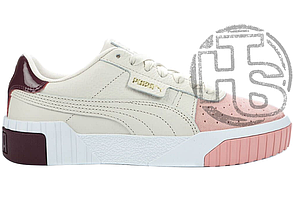 Жіночі кросівки Puma Cali Remix Bridal Rose Cream Burgundy 369968-01