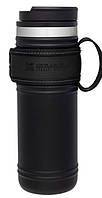 Термочашка Stanley Legacy Neverleak Travel MUG 0.47 литра Стенли Легаси Чёрный (Black)