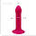 Ділдо з присоском Adrien Lastic Hitsens 2 Pink, відмінно для страпона, макс діаметр 4см, довжина 16,7 см, фото 2