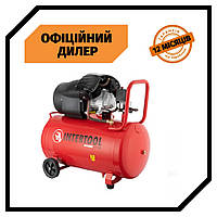 Масляный воздушный компрессор 100 л INTERTOOL PT-0005 (2.23 кВт, 354 л/мин) для дома TSH