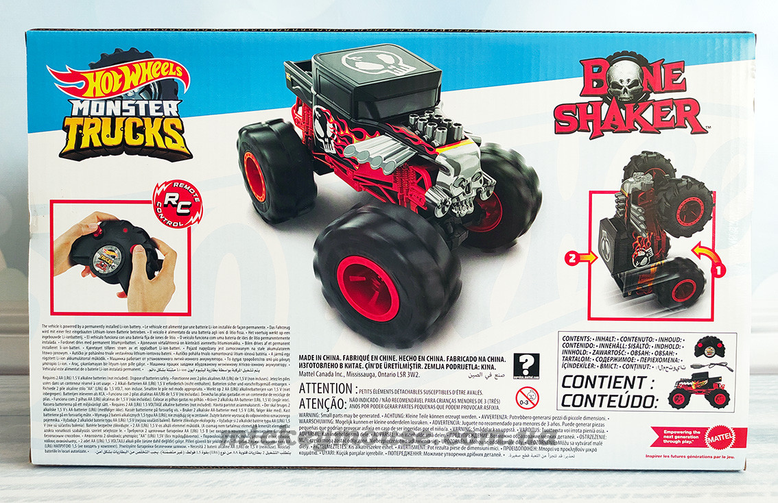 Hot Wheels 1:15 Bone Shaker R/C Monster Truck - HGV92