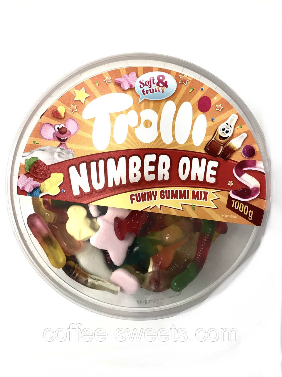 Желейні цукерки Асорті Trolli Number one N 1 Німеччина 1кг