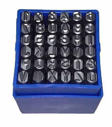 Набір цифр та літер 6 мм Bass Polska 1571