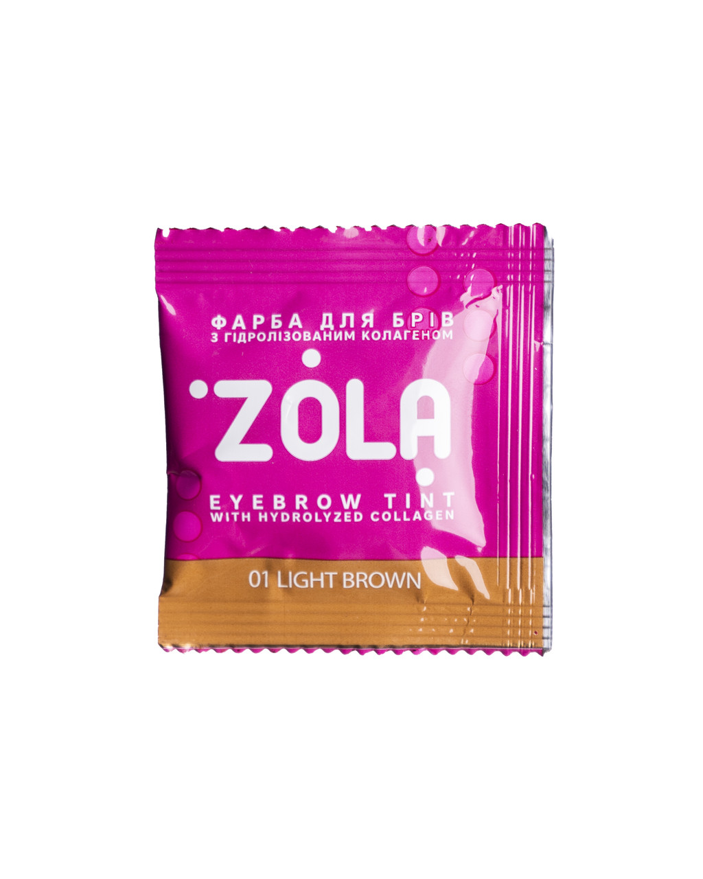 Перманентна фарба для брів у саше набір Zola Eyebrow Tint