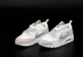 Чоловічі білі Кросівки Nike Air Max 90 Futura