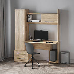 Комп'ютерний стіл із шафою Денвер Дуб Сонома