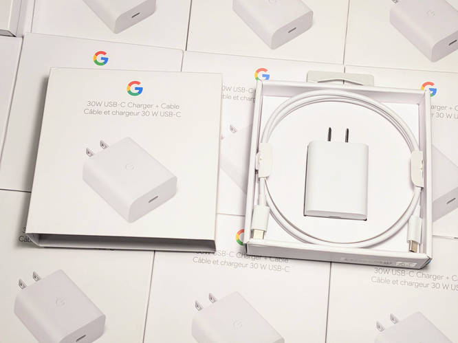 Оригинальная зарядка Google Pixel 30W USB type-C + кабель, цена 1300 ...