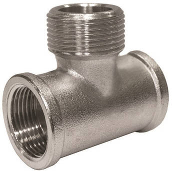 Трійник SF 1" внв перехідний нікельований