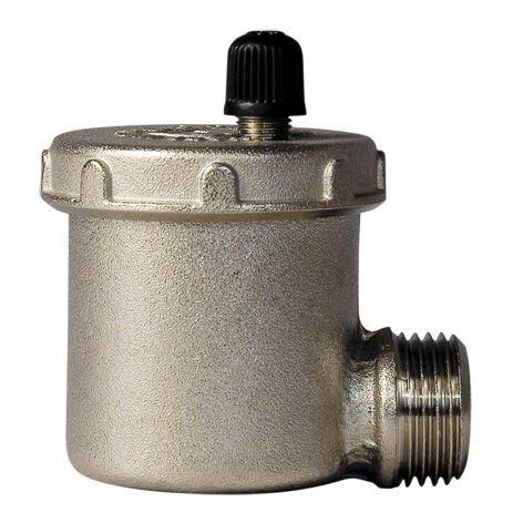 Повітровідвідник радіаторний ITAP 1/2" автоматичний поплавцевий кутовий, хром., фото 1