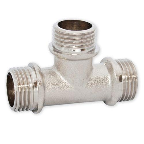Трійник SF 1/2" ннн перехідний нікельований, фото 1