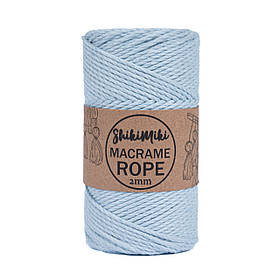 Еко шнур Shikimiki Rope 2 mm, колір Блакитний