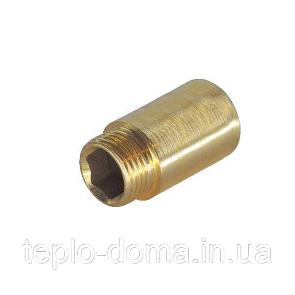 Подовжувач UKRAINE латунний 1/2" L=40мм