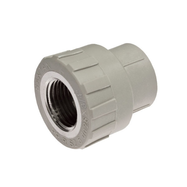 Муфта PP-R SANTAN 25х3/4" з внутрішнім різьбленням, фото 1
