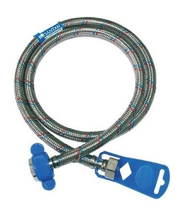 Шланг для води SANTAN Flex-water 1/2"х1/2", 50 см, гайка-гайка, фото 1