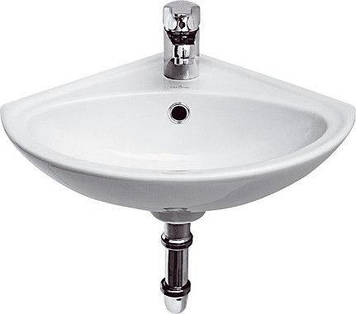 Раковина CERSANIT SIGMA 32см, з отвором, кутова