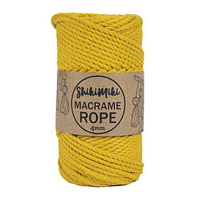 Еко шнур Shikimiki Rope 4mm, колір Карі