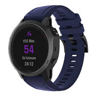 Ремешок для смарт-часов Armorstandart Silicone 20mm для Garmin Fenix 5s/6s Dark Blue (ARM60810)