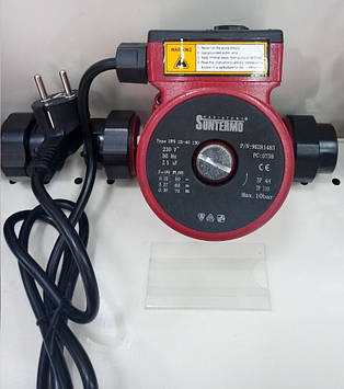 Циркуляційний насос SUNTERMO 25/40 – 130 мм, з гайками, кабель