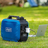 Генератор бензиновий інверторний Scheppach SG 2500i потужністю 1.6/2 кВт, фото 5