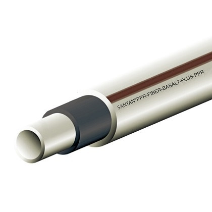 PPR труба SANTAN Basalt 25 мм PPR-Basalt-PPR, фото 1