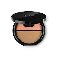 Kiko Milano Палітра бронзер та румяна Blush And Bronzer Face Palette 01