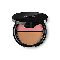 Kiko Milano Палітра бронзер та румяна Blush And Bronzer Face Palette 02