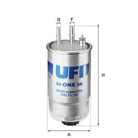 Фильтр топливный UFI 24.ONE.0B