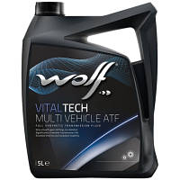 Трансмиссионное масло Wolf VITALTECH MULTI VEHICLE ATF 5л (8305702)