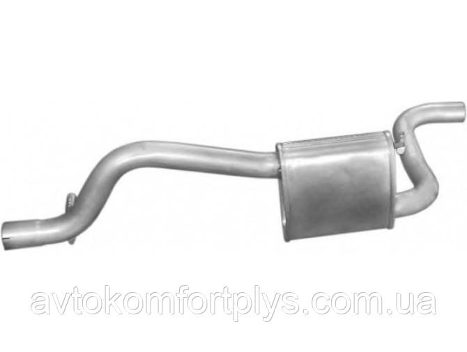 Вихлопна труба з резонатором Chrysler Voyager повний привід 3.3i V6 1992 - 1996 рр, фото 1