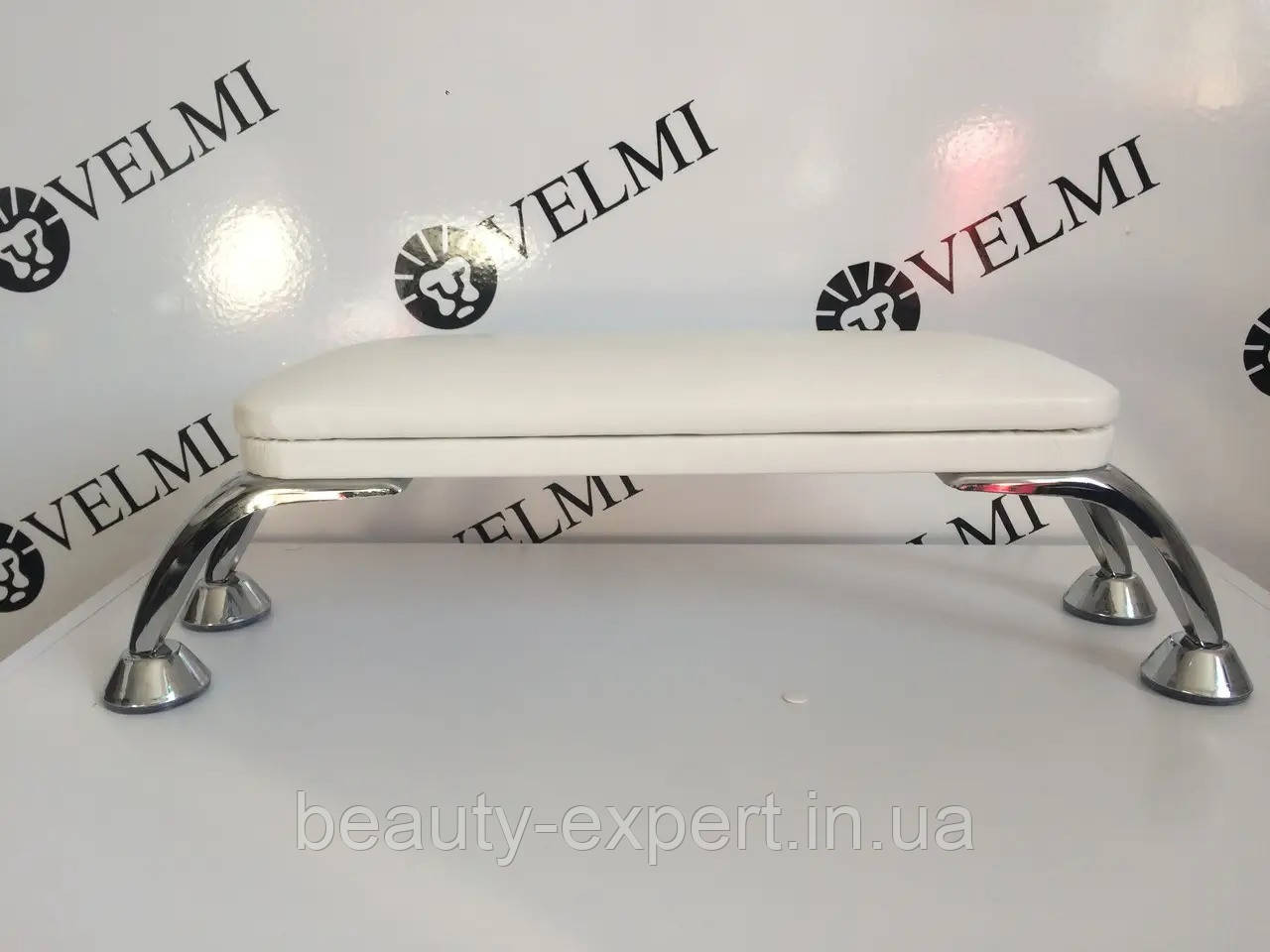 Підставка для манікюру на хром ніжках манікюрна подушка під руки валик у будь-якому кольорі! Vm1, фото 1