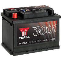 Аккумулятор автомобильный Yuasa 12V 62Ah SMF Battery (YBX3078)