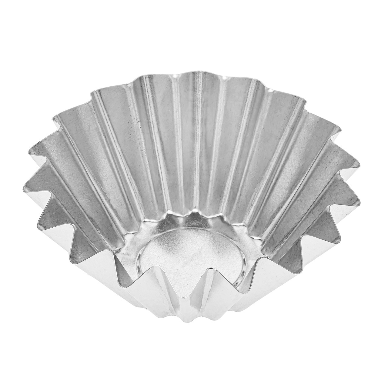 Формочка велика для випікання кошиків кексів та тарталеток Ø верх 12.5, низ 6.5, висота 5 см