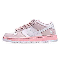 Кроссовки Nike SB Dunk Low PRO OG QS White Pink Pigeon - BV1310-012, фото 3